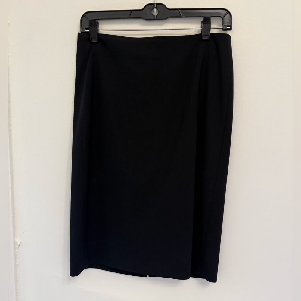 Theory Classic Black Pencil Skirt